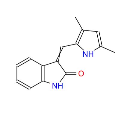 1,3-二氢-3-[(3,5-二甲基-1H-吡咯-2-基)亚甲基]-2H-吲哚-2-酮；204005-46-9；