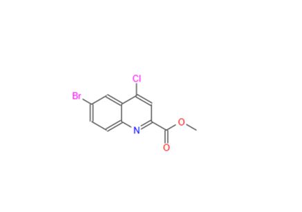 6-溴-4-氯-2-喹啉羧酸甲酯