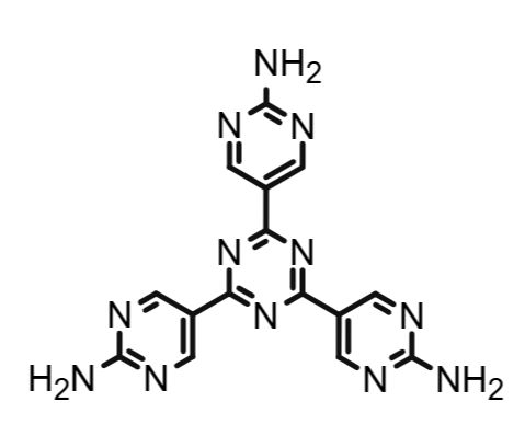 5-[4,6-双(2-氨基嘧啶-5-基)-1,3,5-三嗪-2-基]嘧啶-2-胺