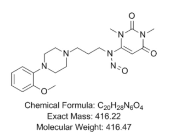 N-亚硝基乌拉地尔  N-nitroso-urapidil