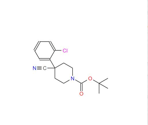 4-(2-氯苯基)-4-氰基哌啶-1-羧酸叔丁酯