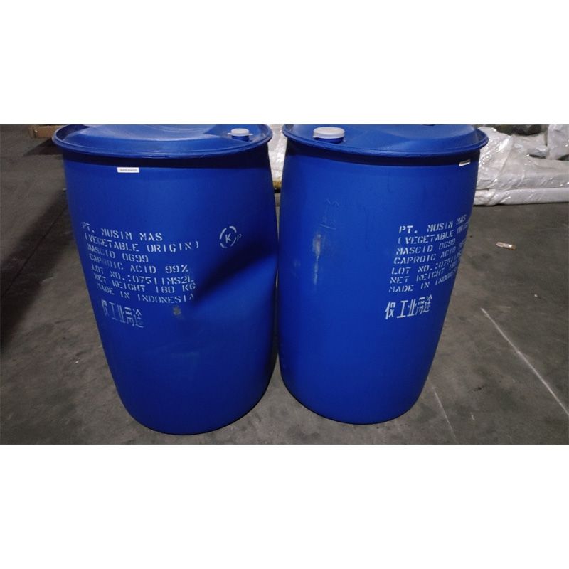 国产正己酸99%   国标优级品   180kg/桶