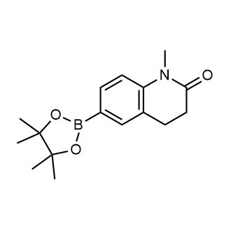 1-甲基-6-硼酸频那醇酯-3,4-二氢喹啉-2(1H)-酮；1427587-32-3