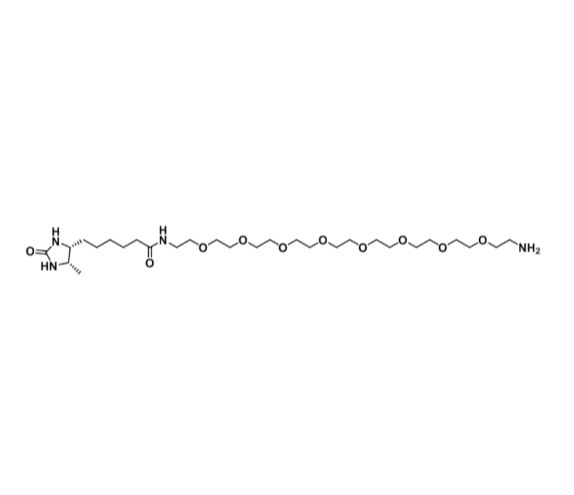 Desthiobiotin-PEG2-Acid，脱硫生物素-二聚乙二醇-羧基