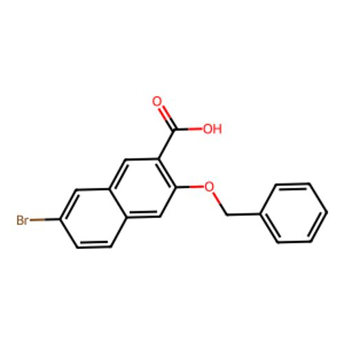 3-苄氧基-7-溴萘-2-羧酸