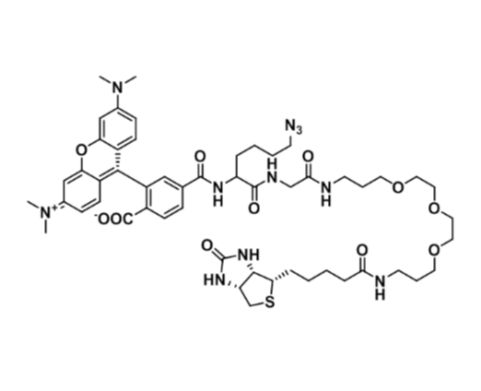 1527486-16-3，TAMRA-azide-PEG3-Biotin，TAMRA-叠氮化物-三聚乙二醇-生物素