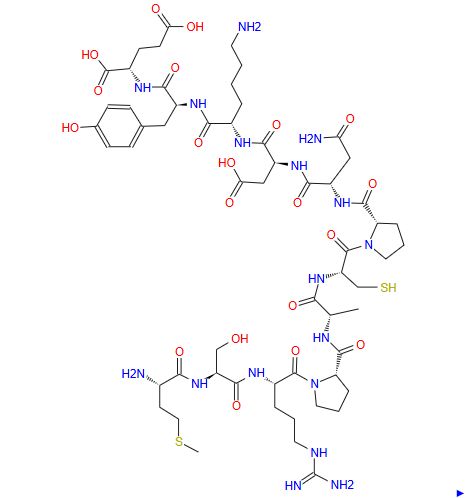 L-蛋氨酰-L-丝氨酰-L-精氨酰-L-脯氨酰-L-丙氨酰-L-半胱氨酰-L-脯氨酰-L-天冬氨酰胺酰-L-alpha-天冬氨酰-L-赖氨酰-L-酪氨酰-L-谷氨酸；207553-92-2；
