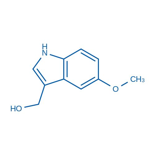 5-甲氧基-1H-吲哚-3-甲醇