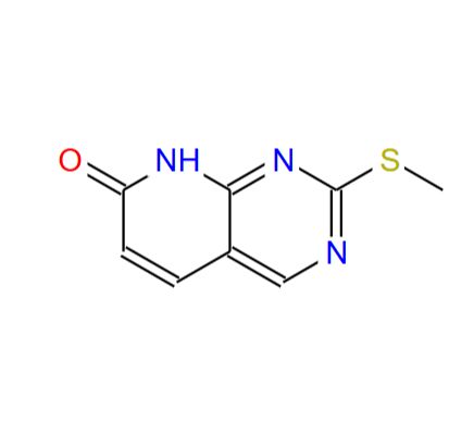 2-[甲基硫基]吡啶并[2，3-D]嘧啶-7（8H）-酮；211244-81-4；