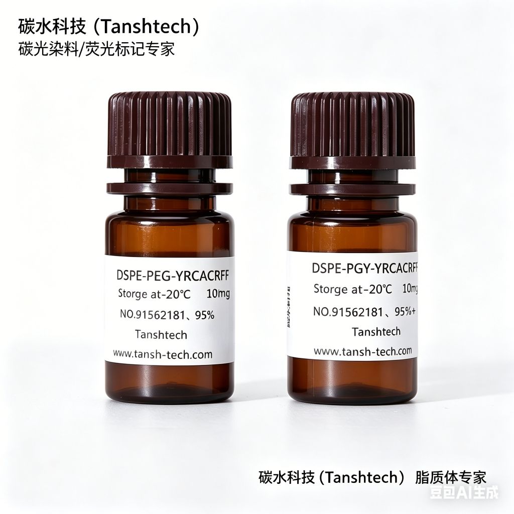 DSPE-PEG-YRCACRFF 多肽序列 YRCACRFF-PEG-DSPE