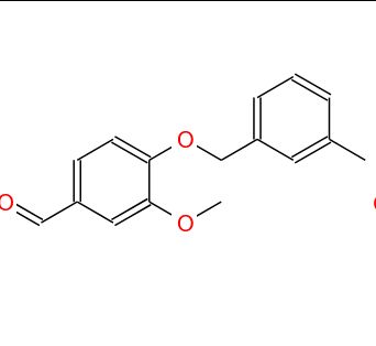 3-甲氧基-4-((3-甲基苄基)氧基)苯甲醛  3-Methoxy-4-((3-methylbenzyl)oxy)benzaldehyde 292173-01-4 