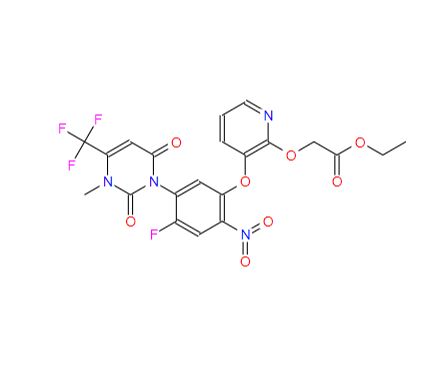 乙基2-[[3-[5-[3,6-二氢-3-甲基-2,6-二氧代-4-(三氟甲基)-1(2H)-嘧啶