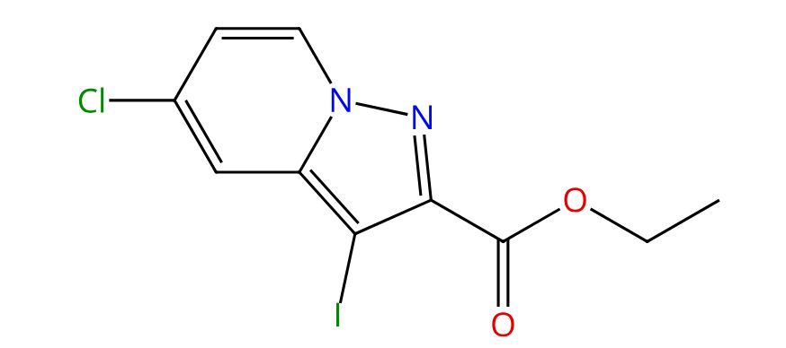 5-氯-3-碘-吡唑并[1,5-A]吡啶-2-羧酸乙酯