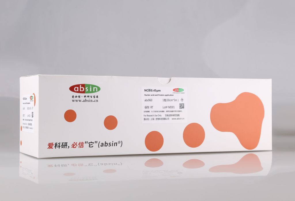 abs960 NC 膜 0.45μm 硝酸纤维素膜 Western blot 专用