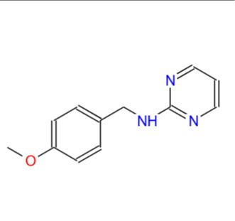 2-(P-甲氧苄基)氨基嘧啶  N-[(4-methoxyphenyl)methyl]pyrimidin-2-amine  6957-21-7