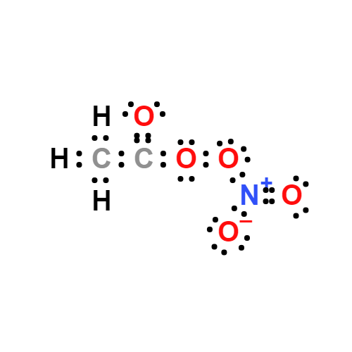 c2h3no5 lewis structure