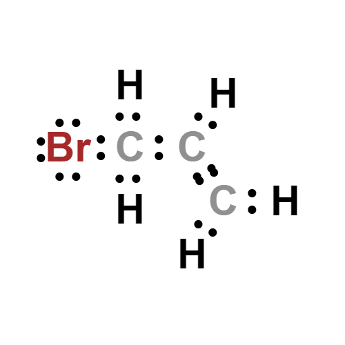 c3h5br lewis structure