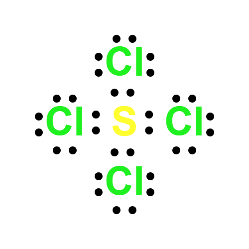 scl4 lewis structure